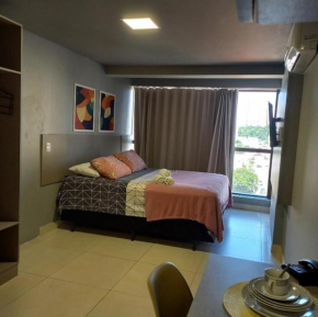 Flat encantador no Manaira Apart Hotel 1301